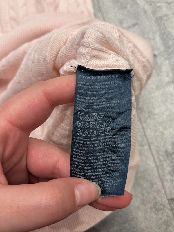 đź›’Pull rose Tommy Hilfiger taille Sđź›’