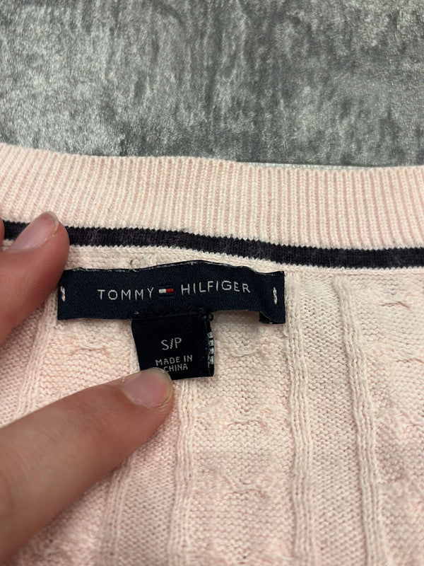 đź›’Pull rose Tommy Hilfiger taille Sđź›’