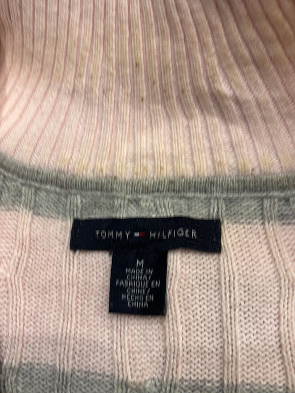 🛒Gilet zippé rose et gris Tommy Hilfiger M🛒
