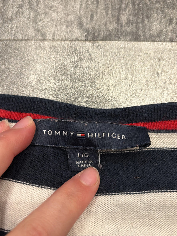 🛒Pull rayé Tommy Hilfiger L🛒
