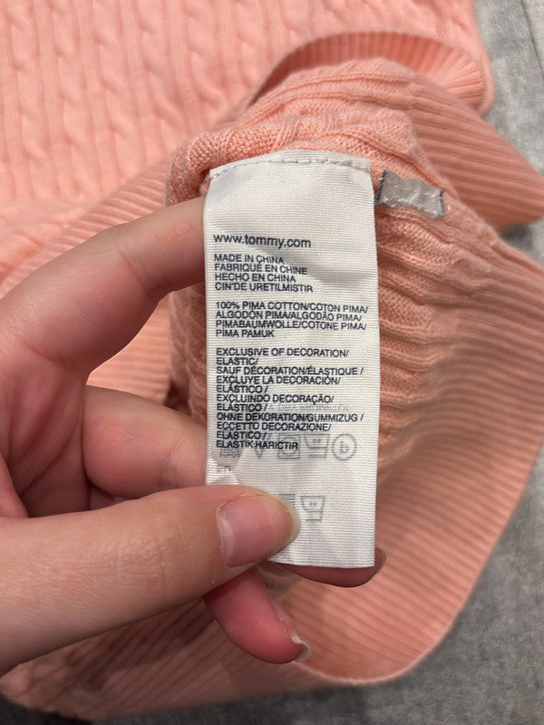 🛒Pull Tommy Hilfiger Rose poudré XS🛒