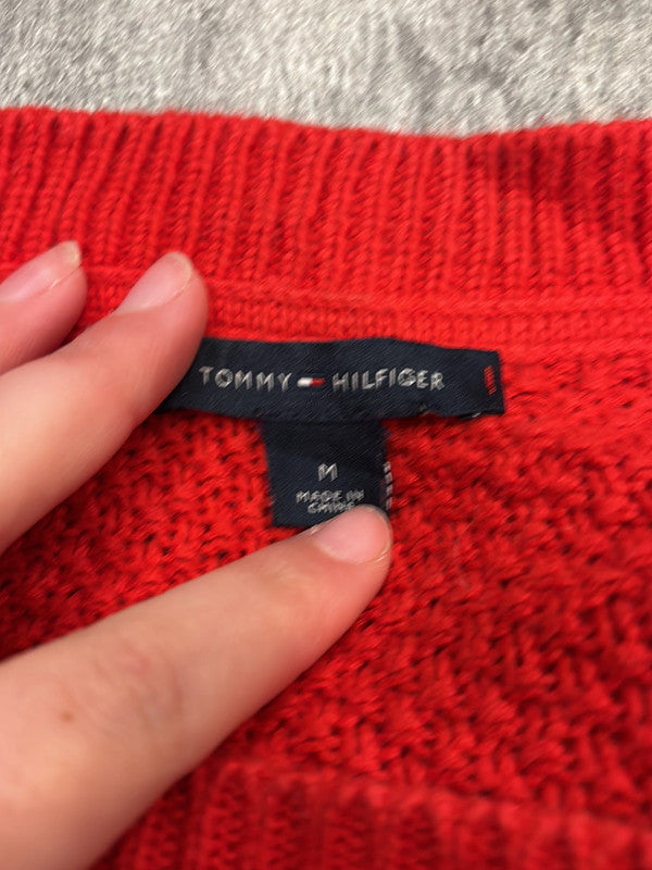 đź›’Pull Tommy Hilfiger Rouge Mđź›’