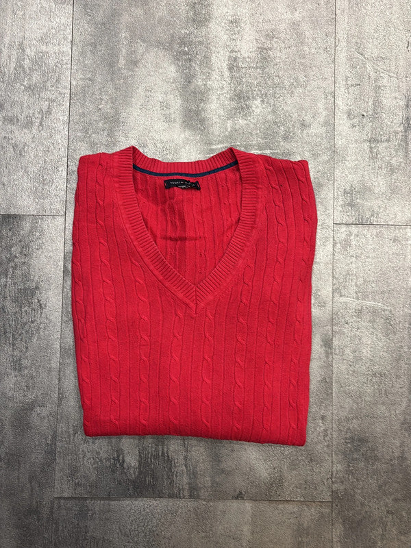 đź›’Pull Tommy Hilfiger Rouge Sđź›’