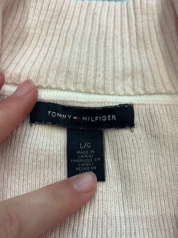 🛒Pull Tommy Hilfiger Rose poudré L🛒