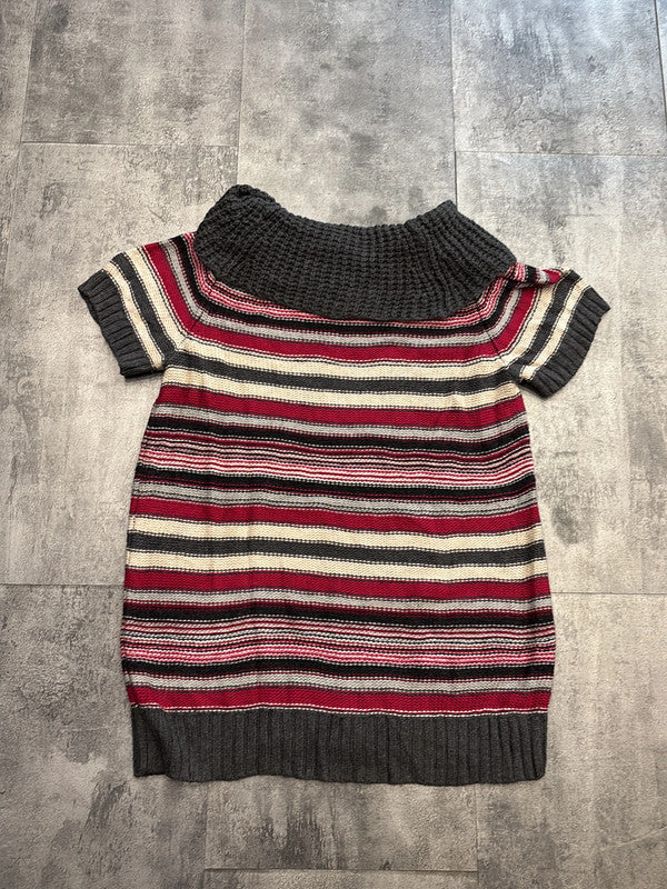 🛒Pull court rayé Tommy Hilfiger L🛒