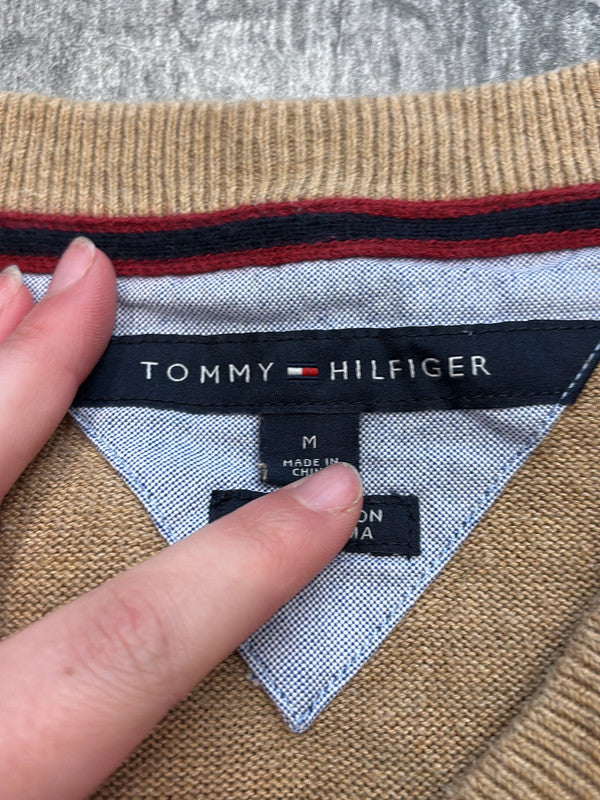 đź›’Pull col V Tommy Hilfiger Taille Mđź›’