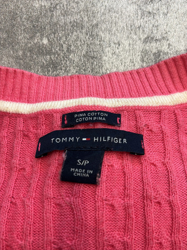 đź›’Pull rose Tommy Hilfiger taille Sđź›’
