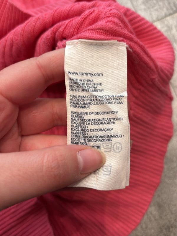đź›’Pull rose Tommy Hilfiger taille Sđź›’