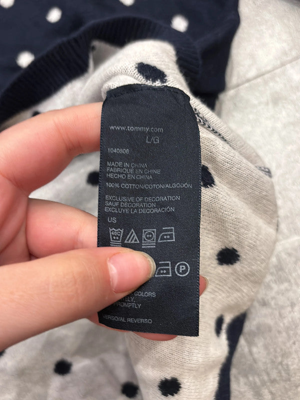 đź›’Pull Tommy Hilfiger Ă pois Lđź›’