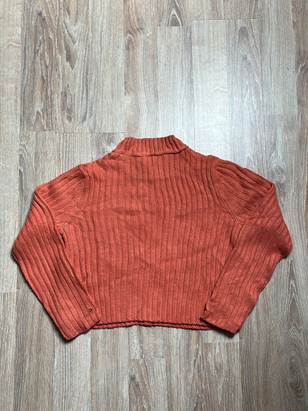 đź›’Pull court Tommy Hilfiger orange Sđź›’