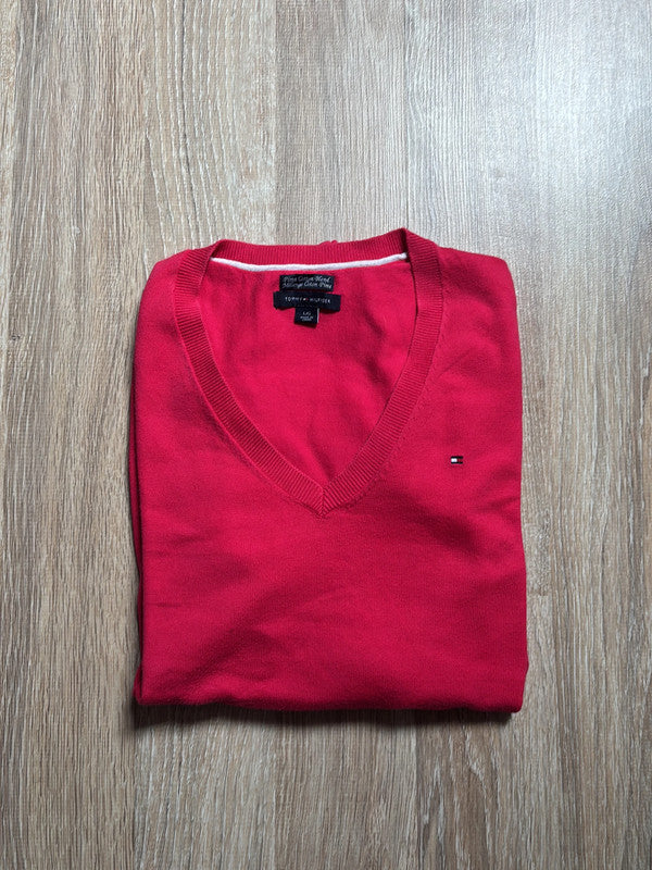 đź›’Pull Tommy Hilfiger Rouge Lđź›’