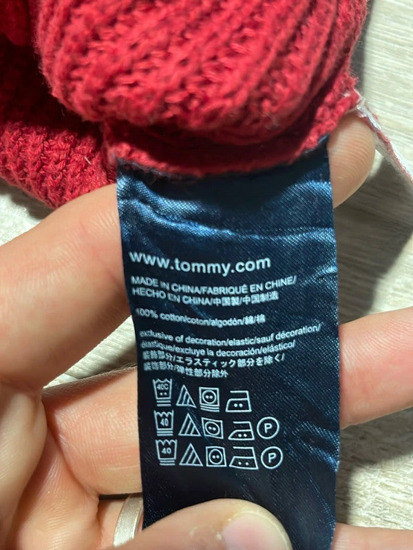 đź›’Pull Tommy Hilfiger Rouge Lđź›’