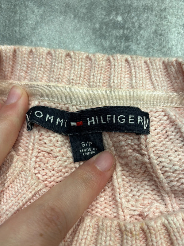 đź›’Pull rose Tommy Hilfiger taille Sđź›’