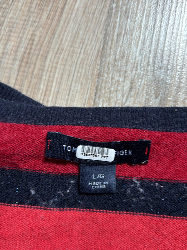 🛒Pull rayé Tommy Hilfiger L🛒