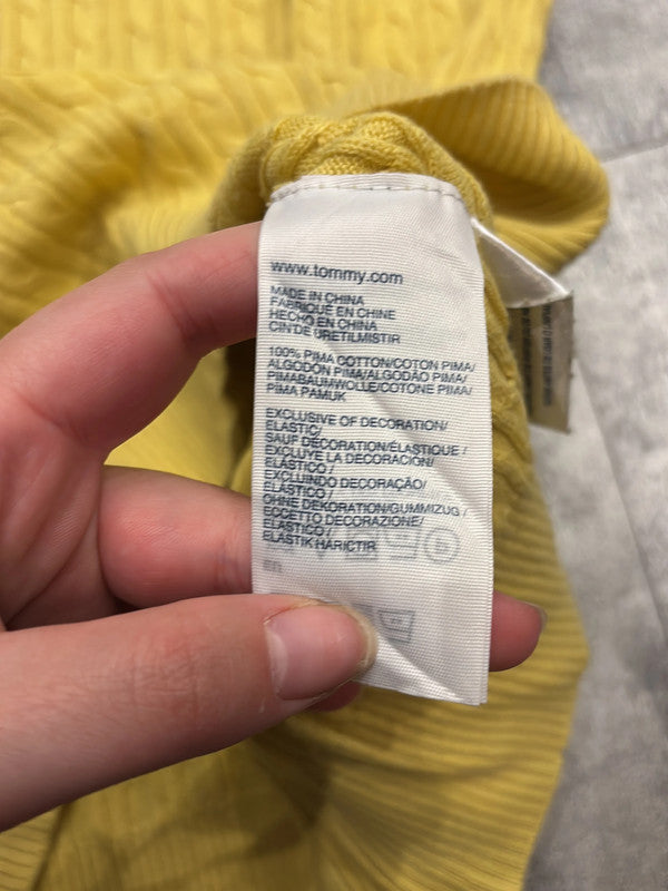 đź›’Pull Tommy Hilfiger Jaune Taille Lđź›’