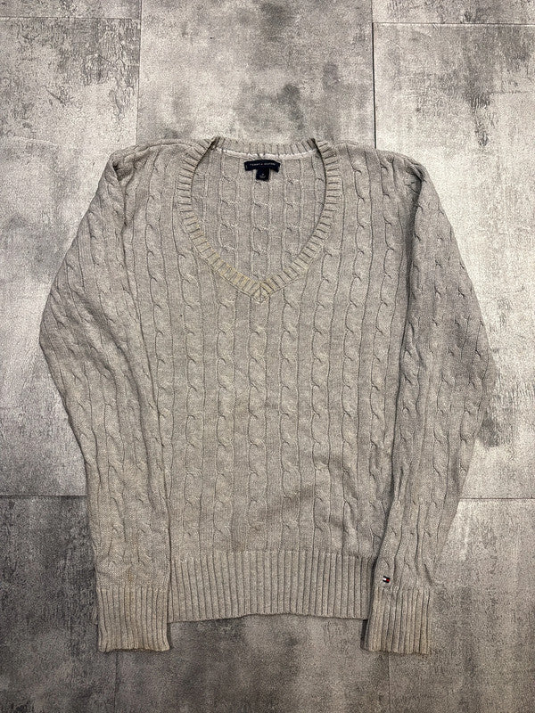 đź›’Pull Gris Tommy Hilfiger Taille Mđź›’