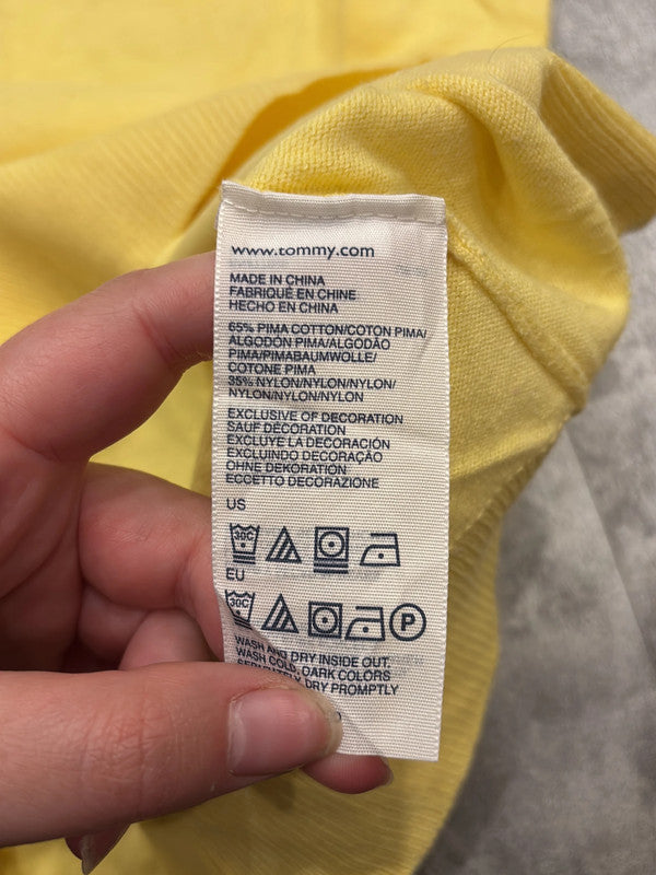 đź›’Pull Tommy Hilfiger Jaune Mđź›’
