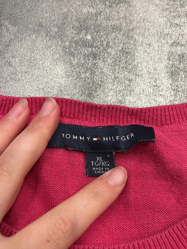 đź›’Pull Tommy Hilfiger Rose Taille XLđź›’