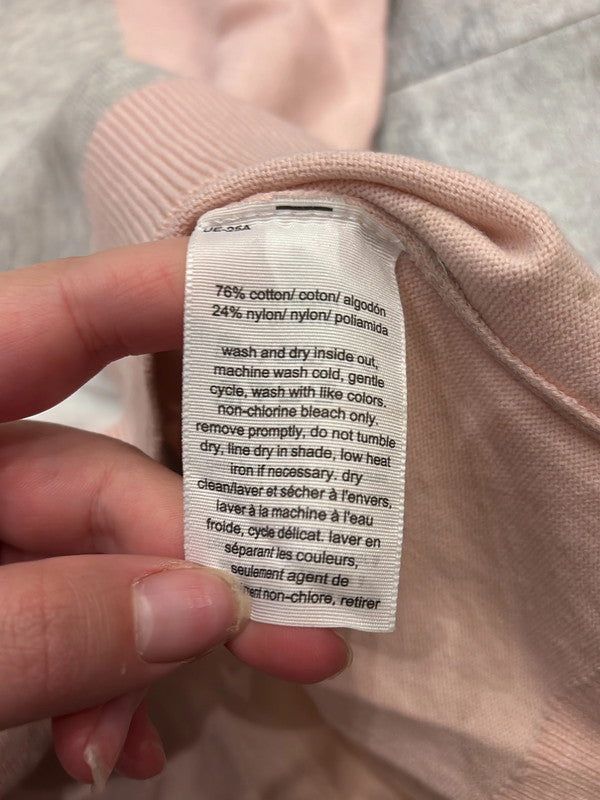 đź›’Pull Tommy Hilfiger Rose & Gris Taille Lđź›’
