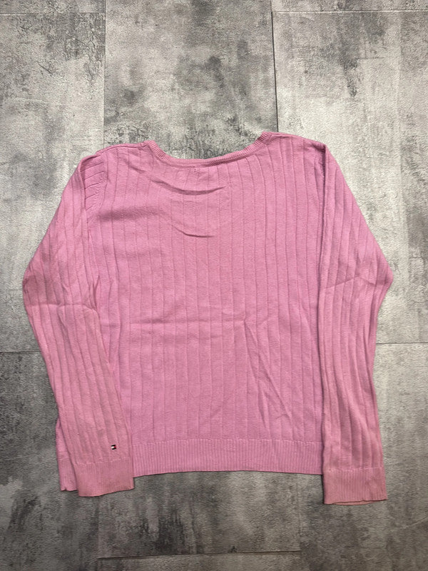 đź›’Pull rose Tommy Hilfiger taille Lđź›’