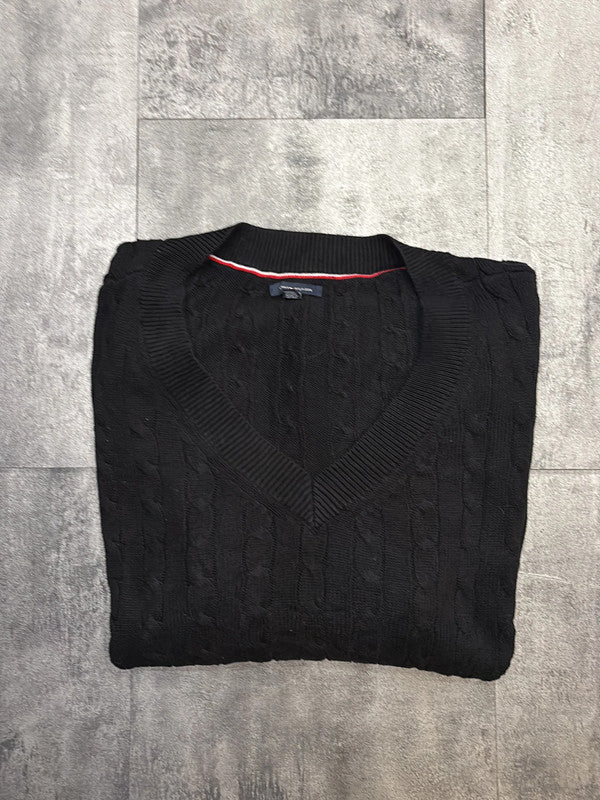 đź›’Pull Tommy Hilfiger Noir Taille XXLđź›’