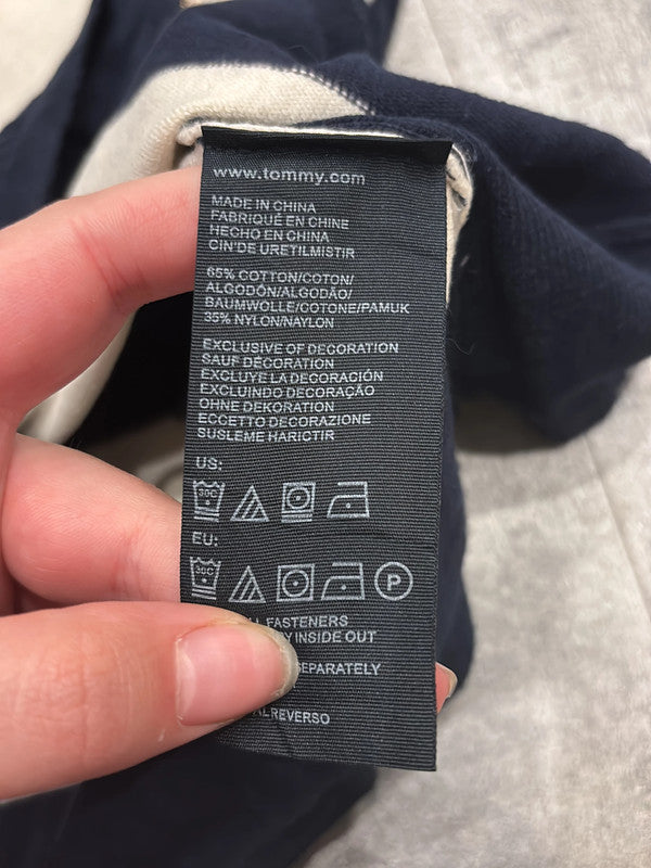 🛒Pull zippé à rayures Tommy Hilfiger S🛒
