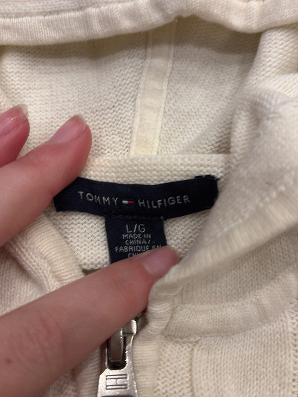 🛒Sweat à capuche zippé Tommy Hilfiger L🛒