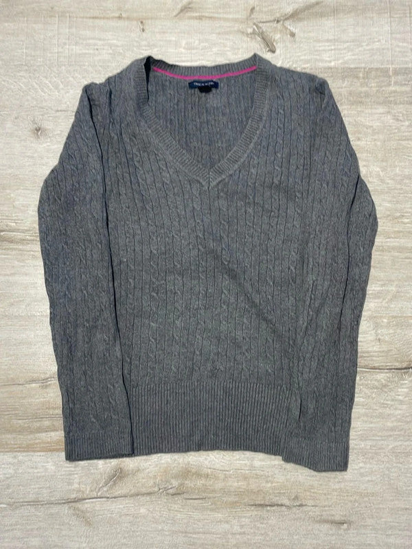 đź›’Pull Gris Tommy Hilfiger Taille Mđź›’