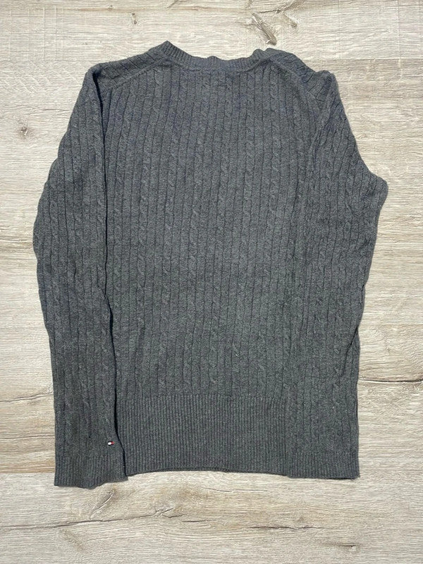 đź›’Pull Gris Tommy Hilfiger Taille Mđź›’