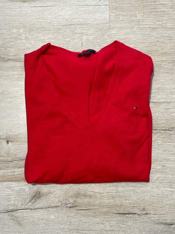 đź›’Pull Tommy Hilfiger Rouge Lđź›’