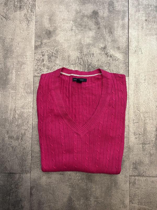 đź›’Pull Tommy Hilfiger Rose Fuchsia Taille Lđź›’