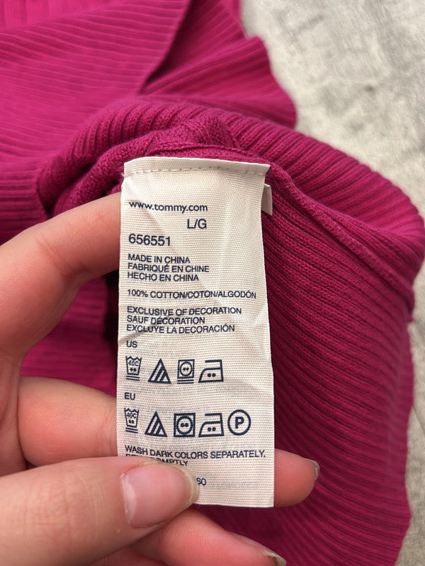 đź›’Pull Tommy Hilfiger Rose Fuchsia Taille Lđź›’