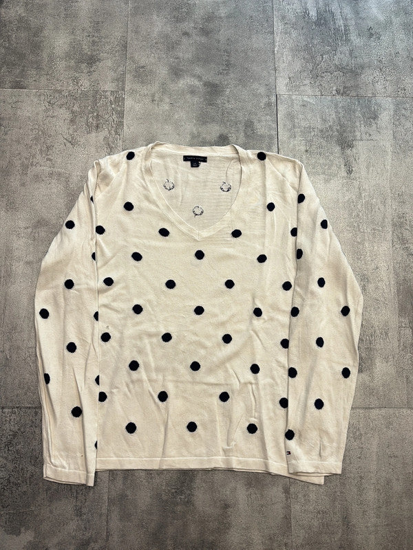 đź›’Pull Tommy Hilfiger Ă pois Lđź›’