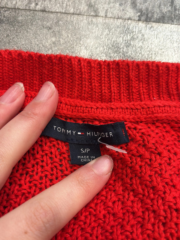 đź›’Pull Tommy Hilfiger Rouge Sđź›’