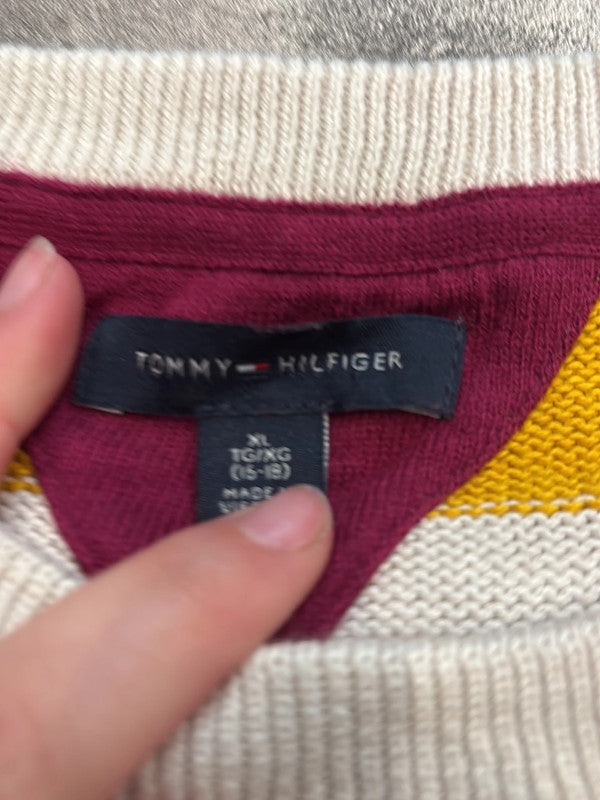 🛒Pull rayé Tommy Hilfiger XL🛒