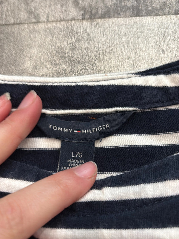 🛒Robe rayée Tommy Hilfiger L🛒