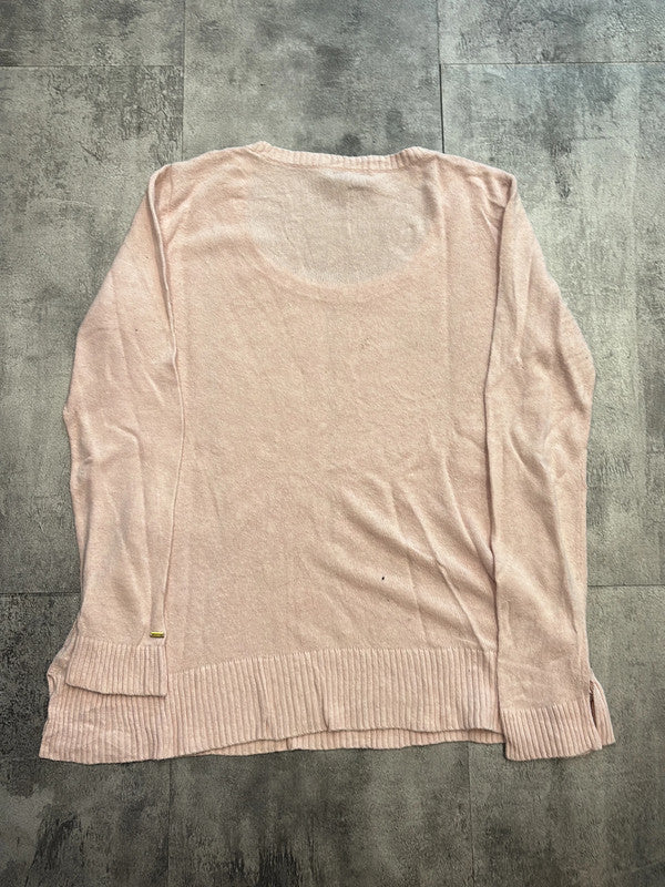 🛒Pull Tommy Hilfiger Rose Pâle Taille L🛒