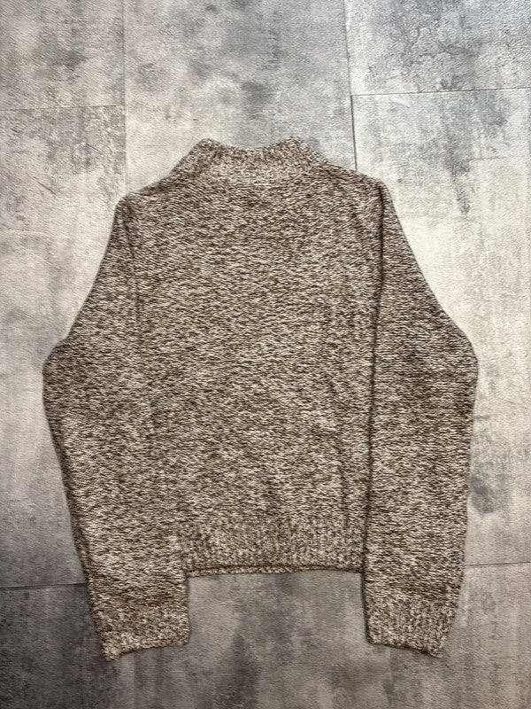 đź›’Pull Tommy Hilfiger Marron et Blanc Taille Mđź›’