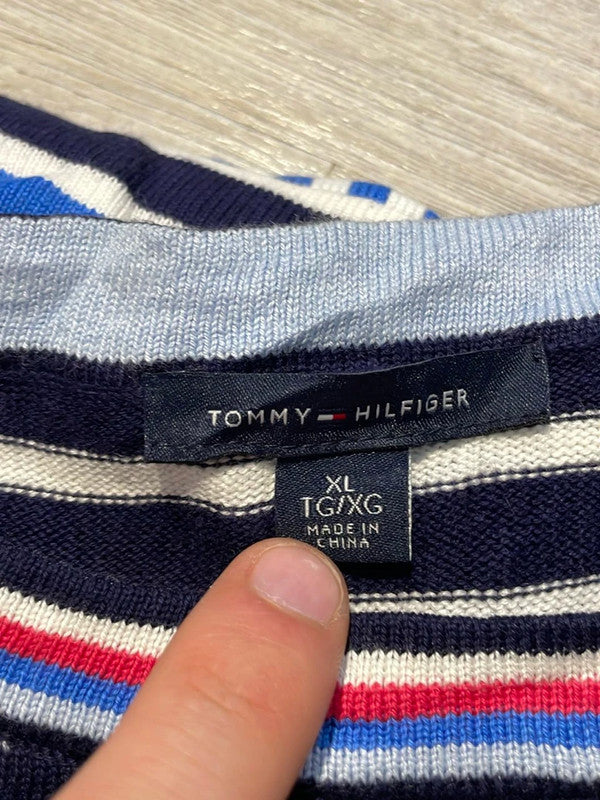 🛒Pull rayé Tommy Hilfiger XL🛒