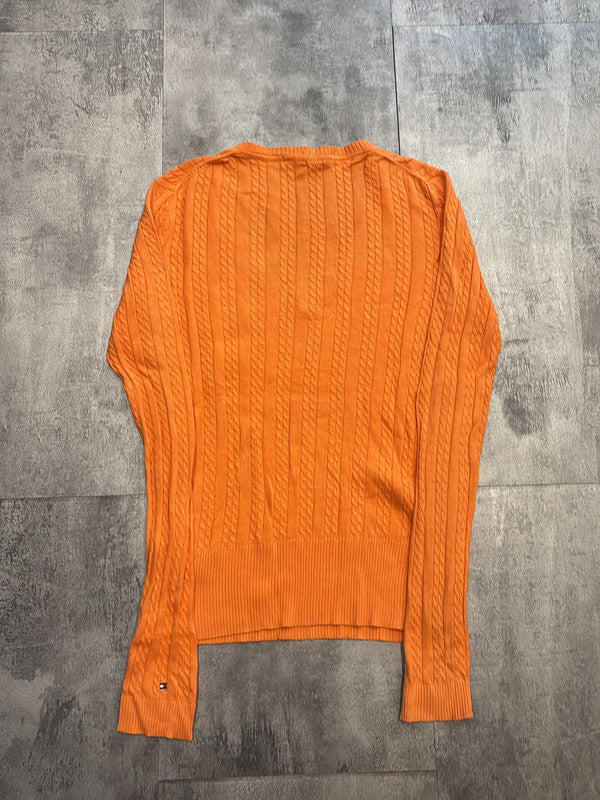 đź›’Pull orange Tommy Hilfiger taille Sđź›’