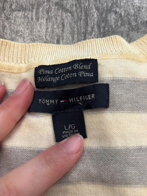 🛒Pull rayé Tommy Hilfiger L🛒