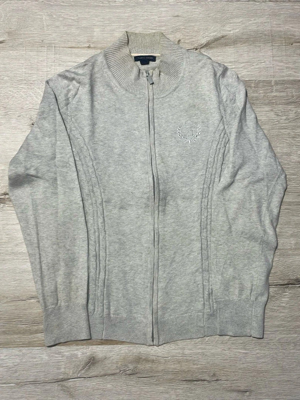🛒Gilet zippé Tommy Hilfiger Gris Taille L🛒