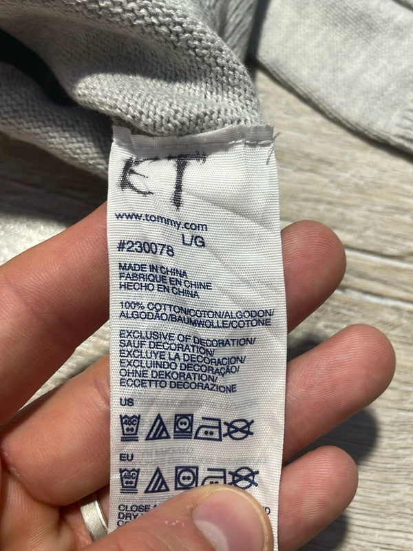 🛒Gilet zippé Tommy Hilfiger Gris Taille L🛒