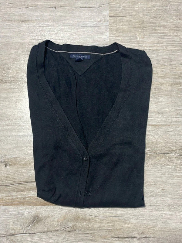 đź›’Gilet Tommy Hilfiger Noir Taille Lđź›’