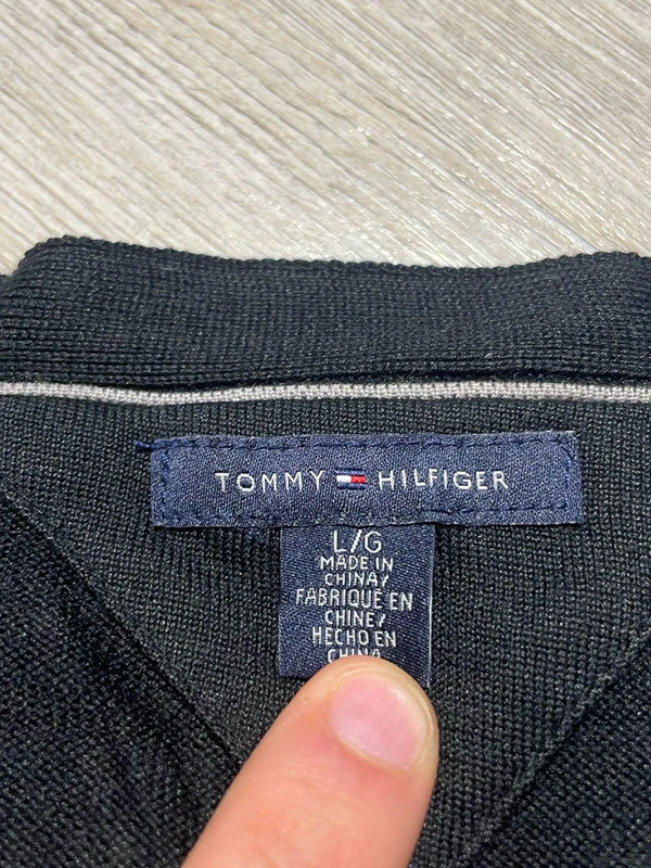 đź›’Gilet Tommy Hilfiger Noir Taille Lđź›’