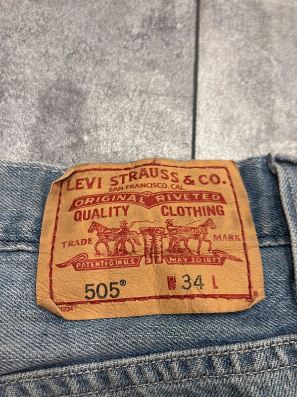 đź›’Short en jean Levi's 505 W34đź›’(1Z544)