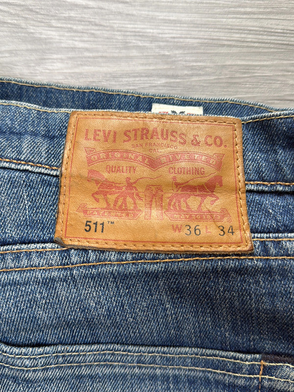 đź›’Jeans Levi's 511 W36 L34đź›’(1B296)