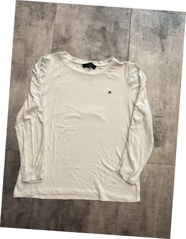 🛒Haut côtelé Tommy Hilfiger taille S🛒(2Z510)