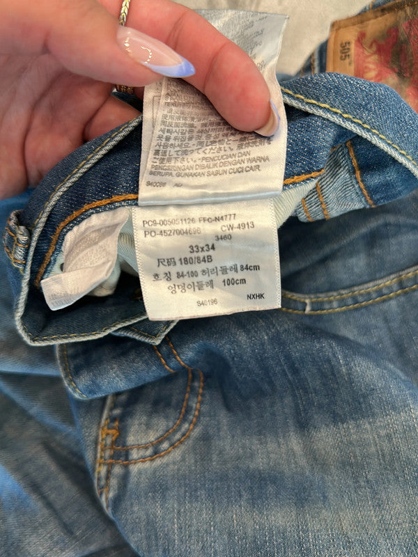 đź›’Jeans Levi's 505 W33 L34đź›’(2E547)