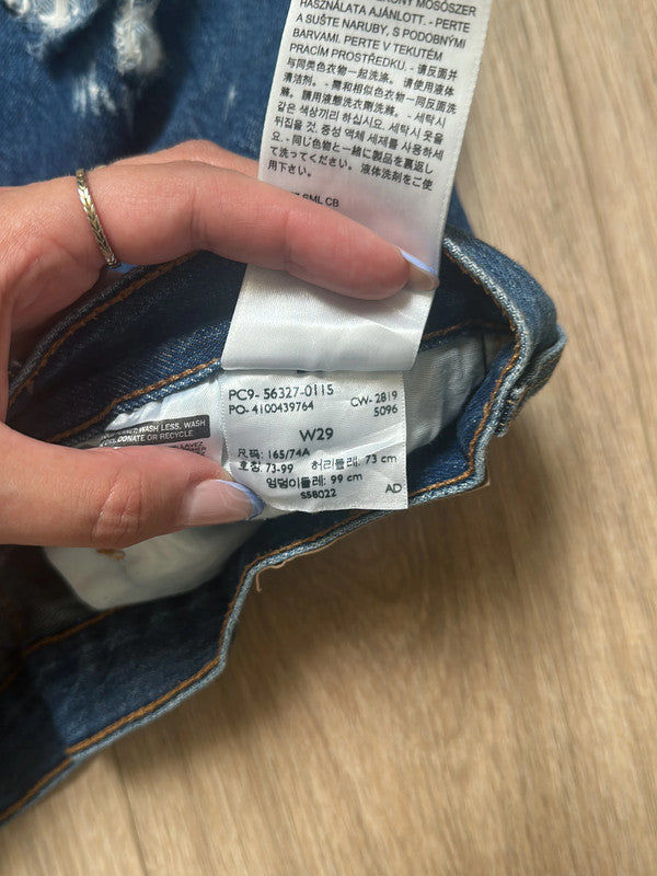 đź›’Short en jean Levi's 501 W29đź›’(2E571)